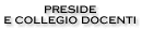 Preside e Collegio Docenti
